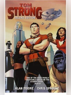 Alan Moore’s Tom Strong Deluxe Edition Vol. 1 issues 1-12